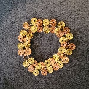 Copper and Brass Bracelet